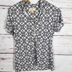 Sport Haley Golf Geometric Pattern Top